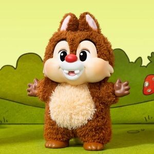 Pop Mart Mickey Family Dale plush keychain